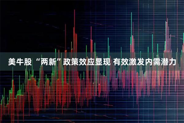 美牛股 “两新”政策效应显现 有效激发内需潜力